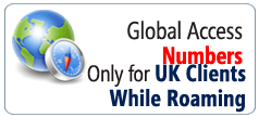 UK Clients Access Number while Roaming